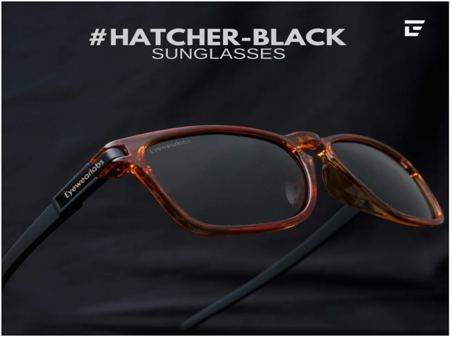 Eyewear Labs Hatcher Black men's sunglasses