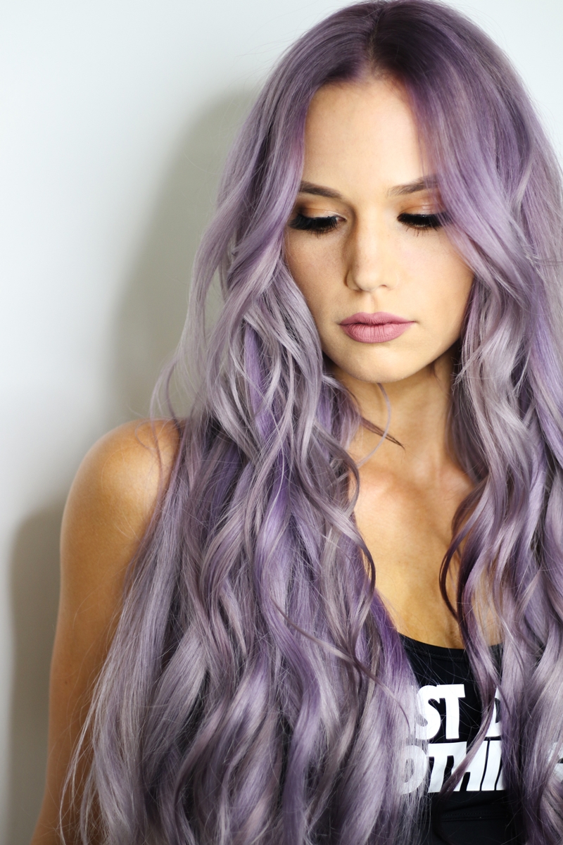 Lilac hair color
