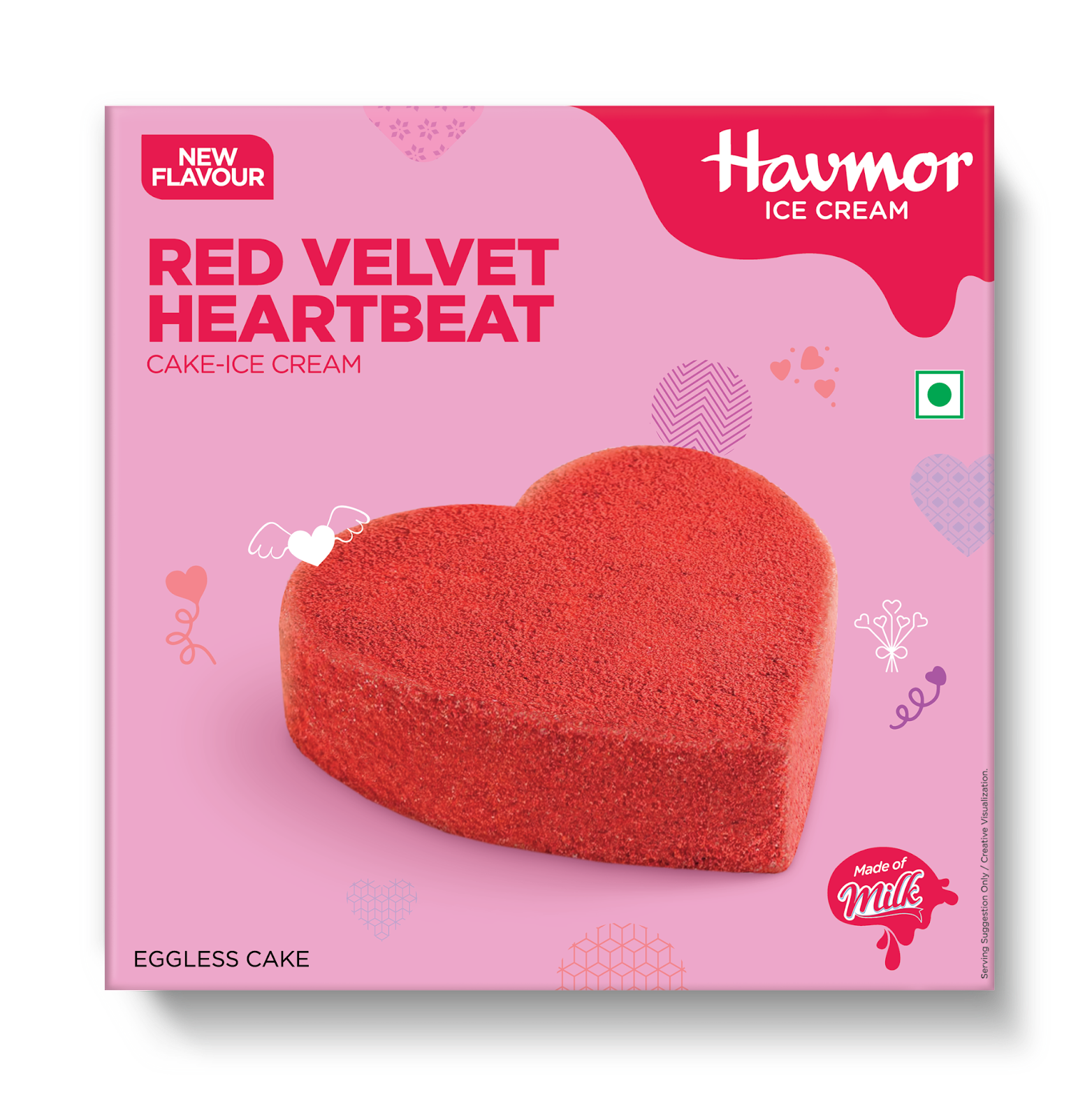 Sweeten Your Valentine's Day with Havmor's Irresistible Red Velvet Ice Cream Cake