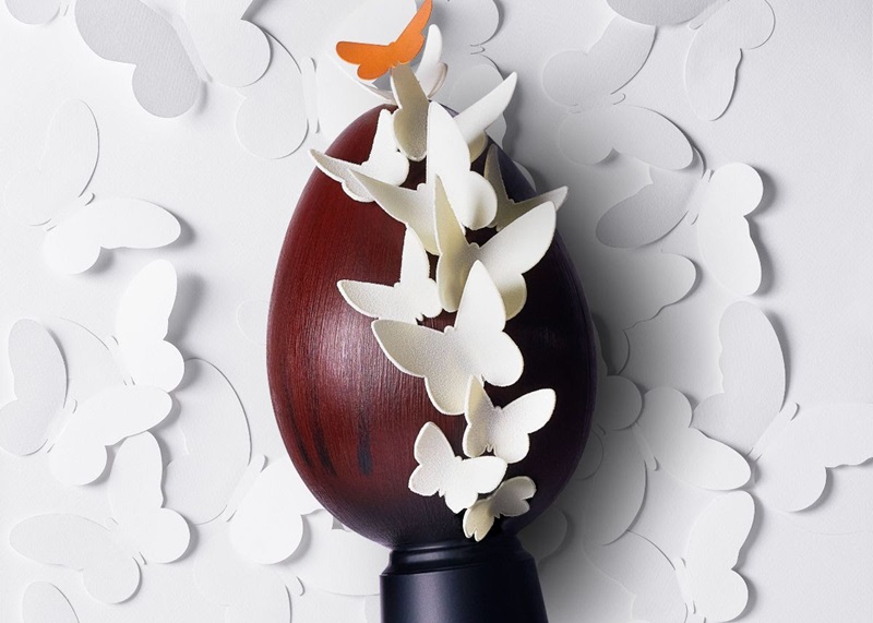 Butterfly Effect: Le Bristol Paris celebrates springtime with custom Easter Egg and décor