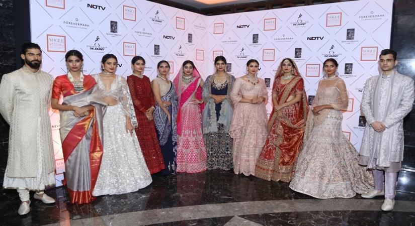 Models at the Vogue Wedding Show 2019
