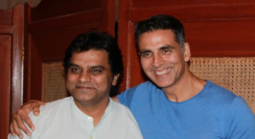 Director Jagan Shakti with actor Akshay Kumar 