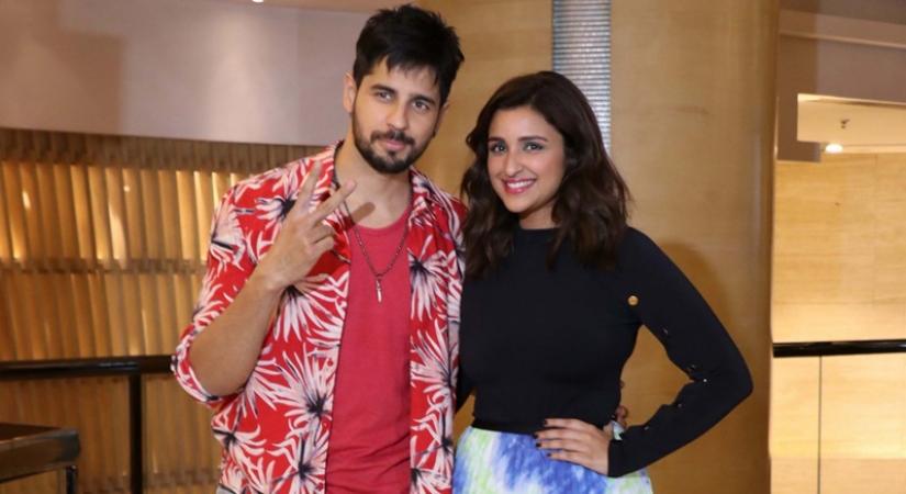  Actors Parineeti Chopra and Sidharth Malhotra