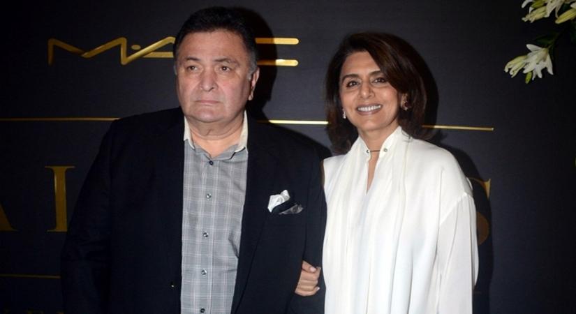 Rishi Kapoor and his wife Neetu Kapoor