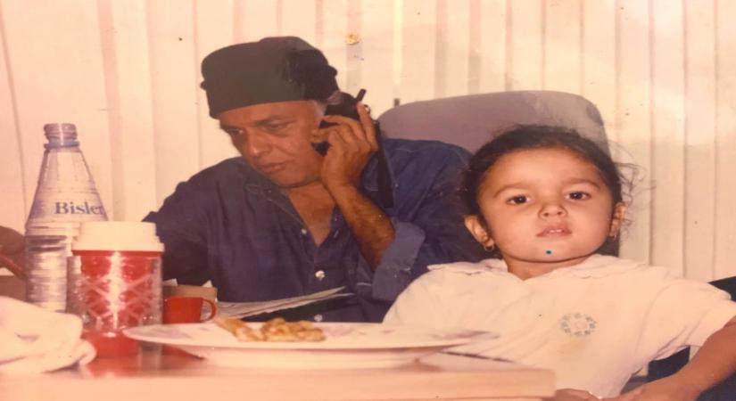 Alia Bhatt has a super-cute birthday message for dad Mahesh Bhatt, who she calls "a good guy", the "best", the "wisest", "funny" and "super-talented".