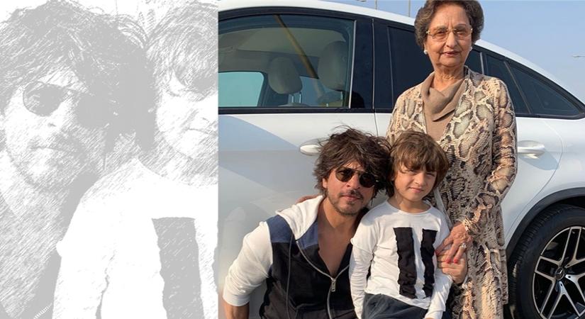Gauri Khan recently took to social media to wish her mom a happy birthday and posted a photo of her mother along with SRK and AbRam posing in front of a car.