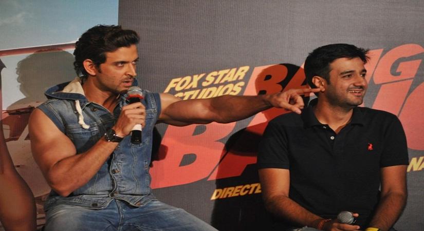 Hrithik Roshan and Siddharth Anand