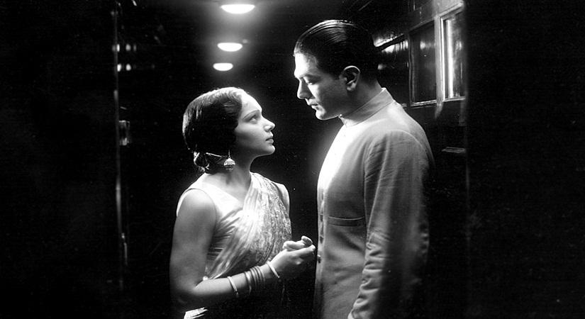 Devika Rani and Najmal Hussain in an iconic publicity still for Bombay Talkies first production Jawani-Ki-Hawa 1935 (Photo courtesy of Serendipity Arts Foundation)