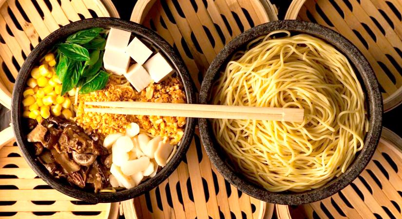 Noodle bowls at Yum Yum Cha