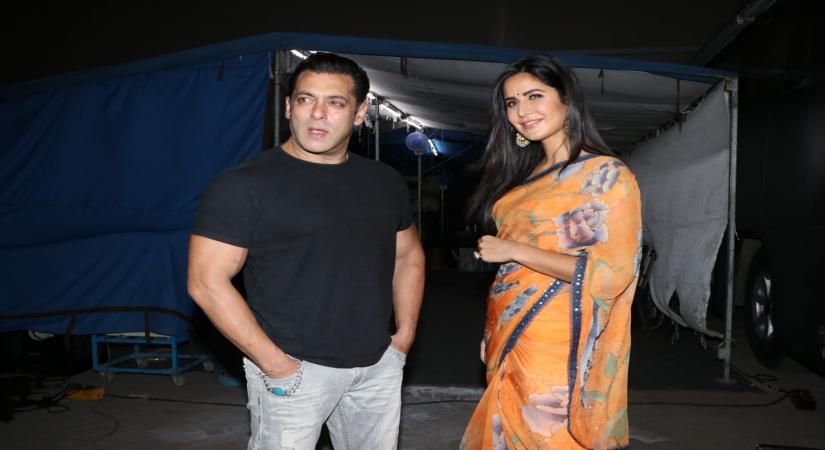 Actors Salman Khan and Katrina Kaif. (Photo: IANS)