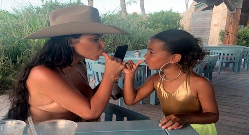 Reality TV star Kim Kardashian says she delayed giving birth to her daughter North West in 2013 for a manicure. (Photo: Instagram/kimkardashian)