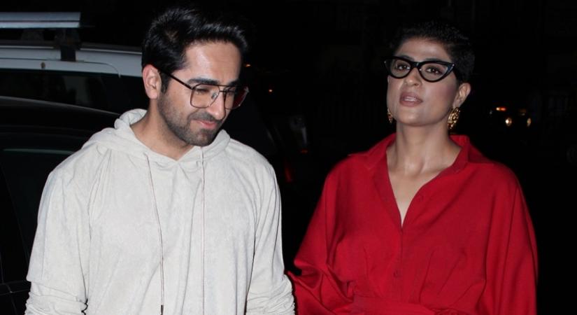 Mumbai: Actor Ayushmann Khurrana and his wife Tahira Kashyap
