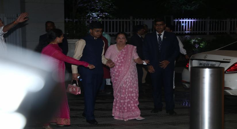 Mumbai: Reliance Industries Chairman Mukesh Ambani's mother Kokilaben Ambani at a Diwali party hosted by her son in Mumbai on Oct 24, 2019. (Photo: IANS)
