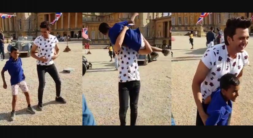 Ahead of the release of the comedy drama "Housefull 4", actor Riteish Deshmukh on Saturday shared a throwback video on Instagram, showcasing some of the fun moments he spent on the sets.