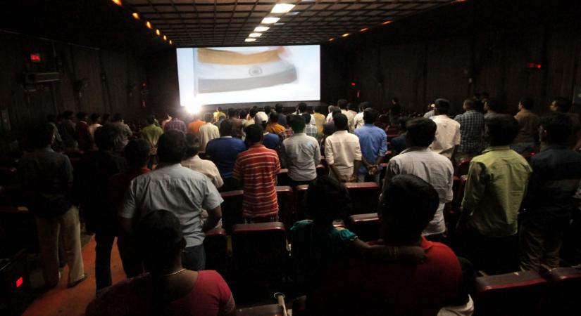 A video circulating across the country of a family being heckled for purportedly not standing up for the national anthem in a cinema here does not show them sitting as it was played, a police officer said on Tuesday. (Photo: IANS)