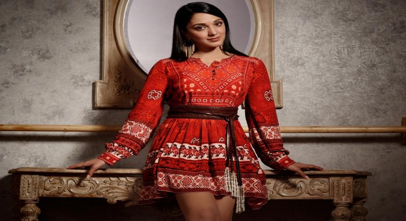 Kiara Advani for Label Ritu Kumar