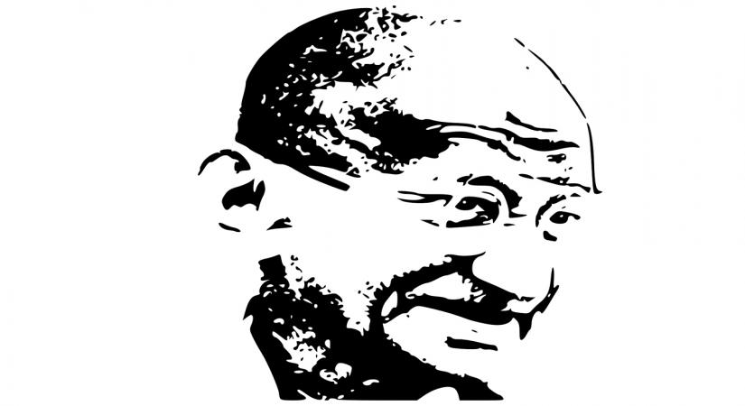 Mahatma Gandhi.