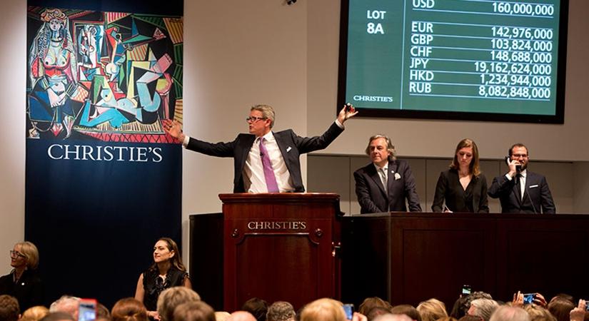 Christie's New York saleroom