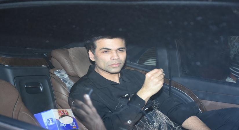 Mumbai: Filmmaker Karan Johar at the birthday bash of actor Ranbir Kapoor, in Mumbai on Sep 27, 2019. (Photo: IANS)