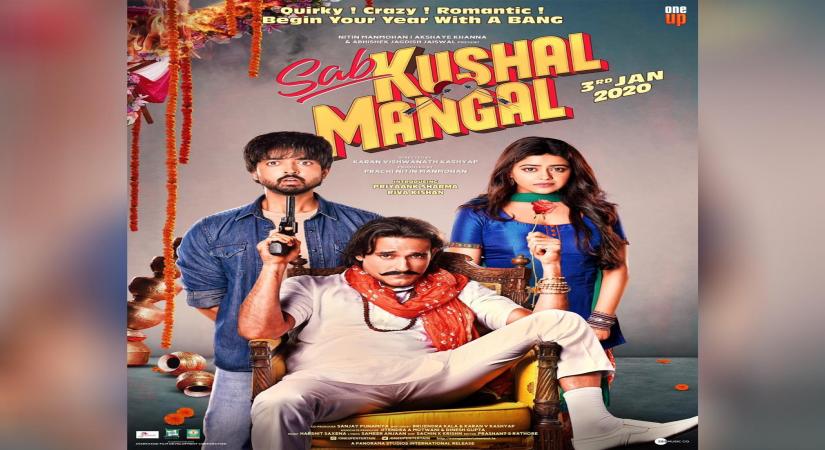 Sab Kushal Mangal", starring Akshaye Khanna will hit the screens in January next year. The movie slated to release on January, 3 will star debutant actors Priyaank Sharma and Riva Kishan, son of actress Padmini Kolhapure, and daughter of actor Ravi Kishan, respectively.