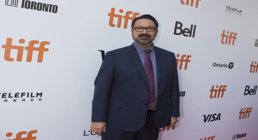 TORONTO, Sept. 9, 2019 (Xinhua) -- Director James Mangold poses for photos before the international premiere of the film "Ford v Ferrari" at Roy Thomson Hall during the 2019 Toronto International Film Festival (TIFF) in Toronto, Canada, on Sept. 9, 2019. (Photo by Zou Zheng/Xinhua/IANS)