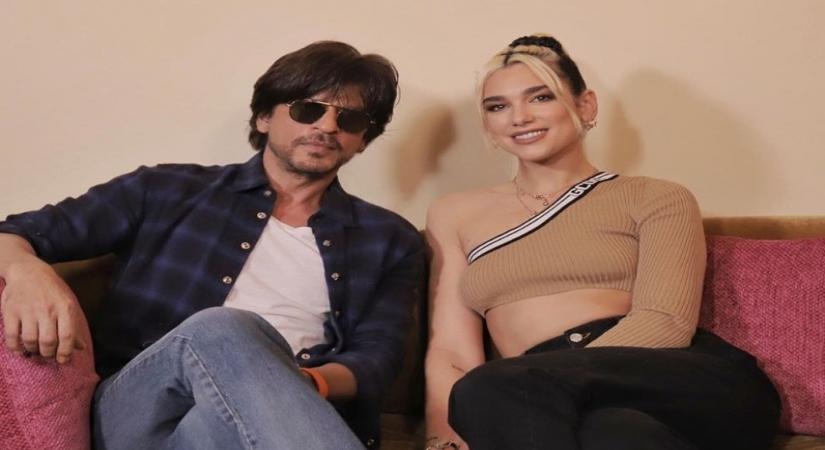 Pop sensation Dua Lipa met Bollywood Badshah Shah Rukh Khan while on her maiden concert trip in Mumbai. Shah Rukh took to Twitter, to share a photograph of himself with Dua Lipa, who is headlining the performance at the first-ever live concert at OnePlus Music Festival in India.