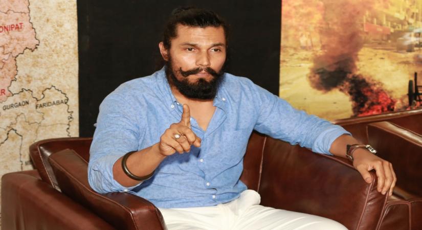 New Delhi: Actor Randeep Hooda during a press conference to promote his upcoming film "Cheer Haran" in New Delhi on June 27, 2017. (Photo: Amlan Paliwal/IANS)