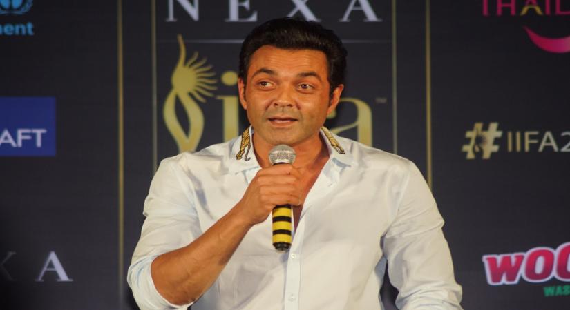 Mumbai: Actor Bobby Deol during a press conference of the 19thEdition of IIFA in Mumbai on June 12, 2018. (Photo: IANS)