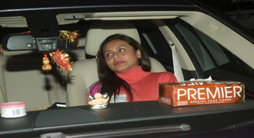 Mumbai: Actress Rani Mukherjee at the screening of the upcoming film "War" in Mumbai on Sep 30, 2019. (Photo: IANS)