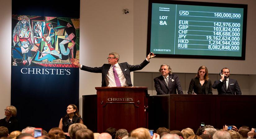A Christie's saleroom (Source: Christie's)