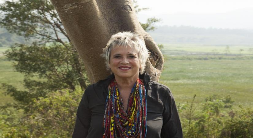 Author Eve Ensler  by Paula Allen