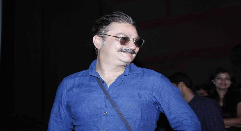 Mumbai: Actor Vinay Pathak during the first look of film Gour Hari Dastaan - The Freedom File in Mumbai on May 25, 2015. (Photo: IANS)