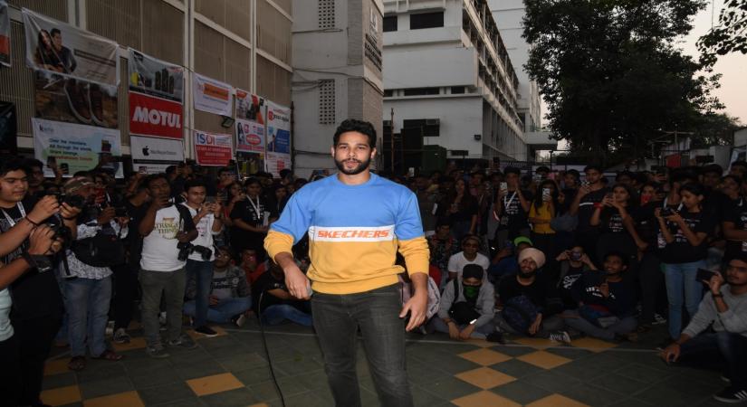 Mumbai: Actor Siddhant Chaturvedi at a programme, in Mumbai on Dec 7, 2019. (Photo: IANS)