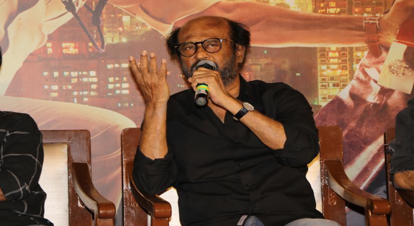 Mumbai: Actor Rajinikanth at the trailer launch of his upcoming film "Darbar" in Mumbai on Dec 16, 2019. (Photo: IANS)
