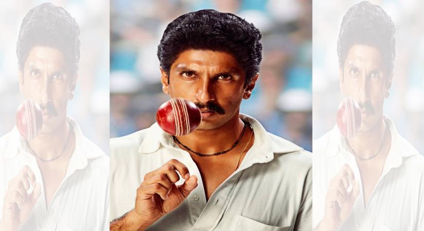 Ranveer Singh's first look as Kapil Dev from his upcoming film "83".