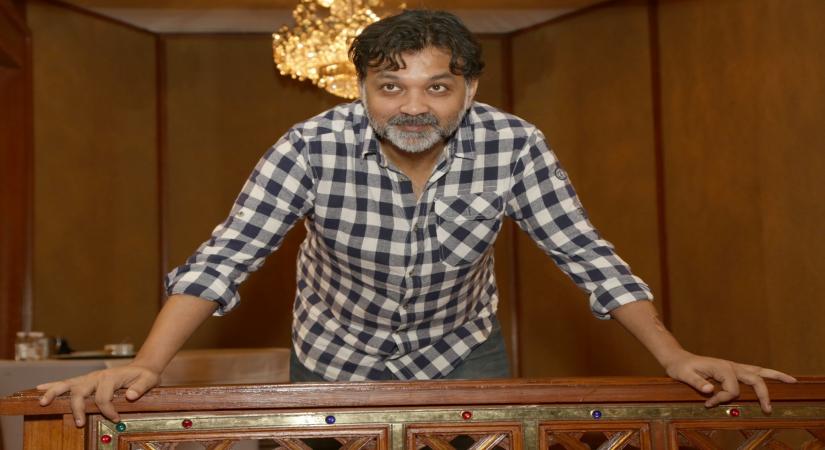 New Delhi: Filmmaker Srijit Mukherji during the promotion of film Begum Jaan in New Delhi on April 11, 2017. (Photo: Amlan Paliwal/IANS)