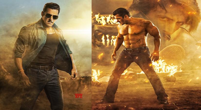 Stills from actor Salman Khan upcoming film "Dabangg 3".