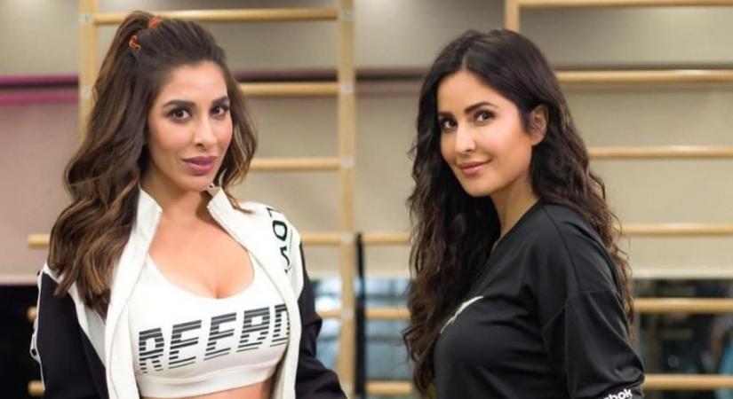 Katrina and Sophie wearing gear from Reebok (Source: Reebok/Instagram)