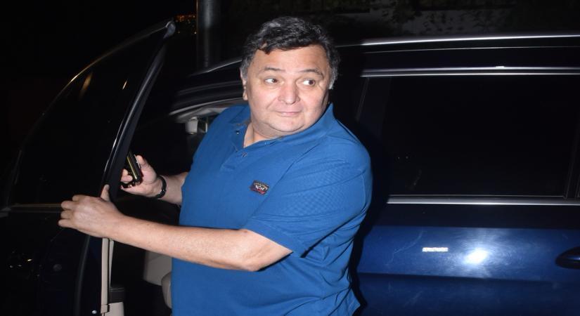 Mumbai: Actor Rishi Kapoor seen at Juhu in Mumbai on Nov 4, 2019. (Photo: IANS)