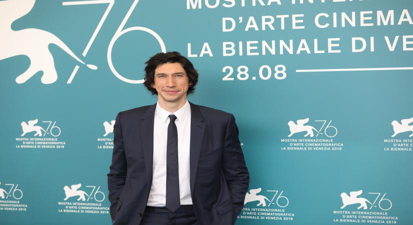 VENICE, Aug. 29, 2019 (Xinhua) -- Actor Adam Driver attends a photocall for the film "Marriage Story" during the 76th Venice International Film Festival in Venice, Italy, on Aug. 29, 2019. (Xinhua/Cheng Tingting/IANS)