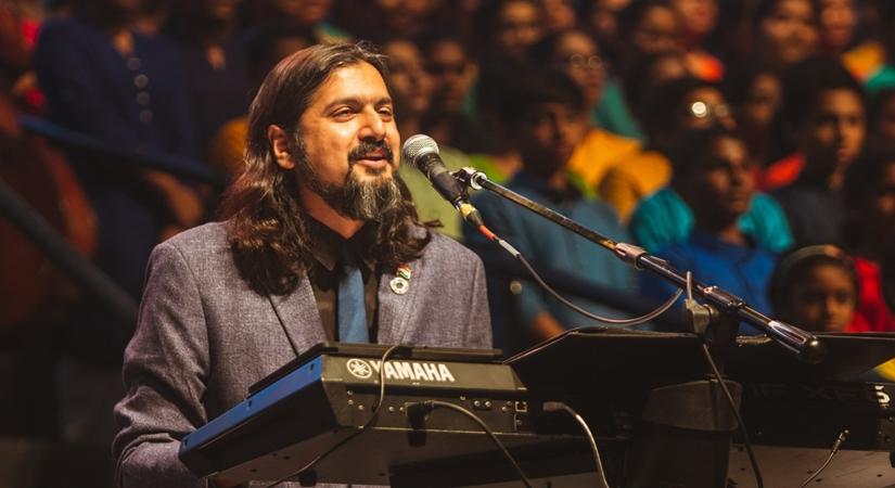 Grammy Award-winning Indian musician and environmentalist Ricky Kej.