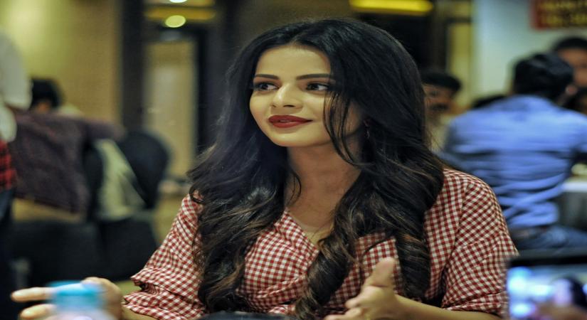 New Delhi: Actress Jigyasa Singh during a press conference regarding "Dev 2" in New Delhi, on June 30, 2018. (Photo: Shubhi Maheshwari/IANS)