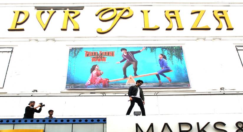 New Delhi: Actor Kartik Aaryan during the song launch "Akhiyon Se Goli Maare" of his upcoming film "Pati Patni aur Woh" at PVR Plaza in New Delhi on Nov 20, 2019. (Photo: Amlan Paliwal/IANS)
