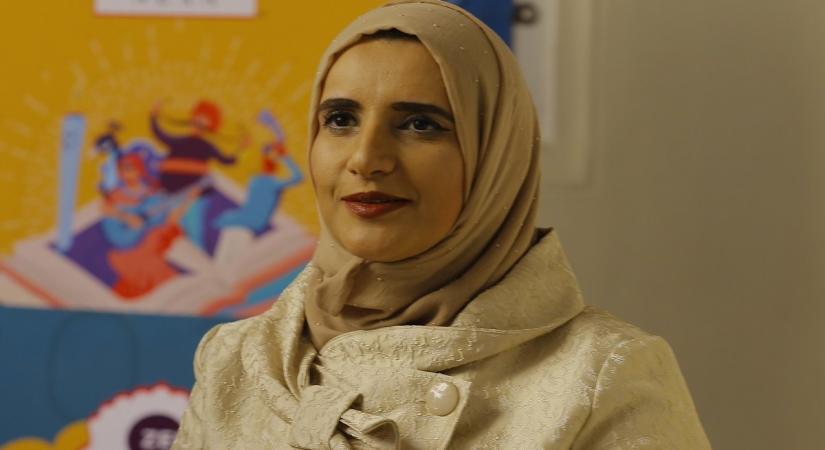 Author and Booker prize winner Jokha Alharthi