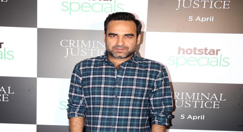 Mumbai: Actor Pankaj Tripathi at the special screening of his upcoming Hotstar Specials web series 'Criminal Justice' in Mumbai on April 2, 2019. (Photo: IANS)