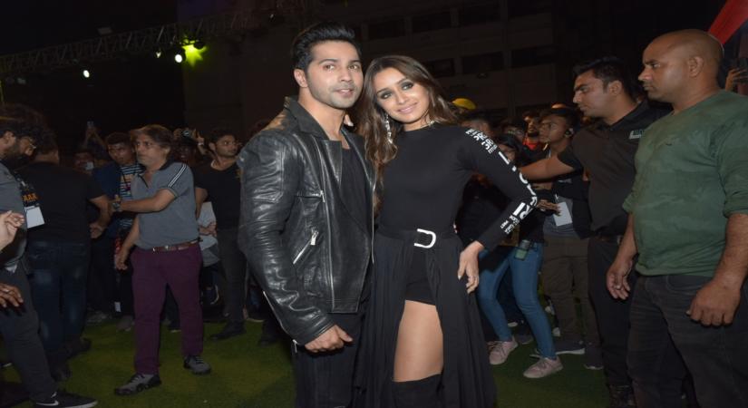 Actors Varun Dhawan and Shraddha Kapoor