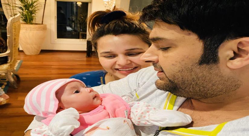 Comedian and actor Kapil Sharma and wife Ginni Chatrath's one-month-old daughter, whom they have fondly named Anayra, has made her Twitter debut.