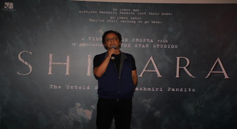 Director Vidhu Vinod Chopra