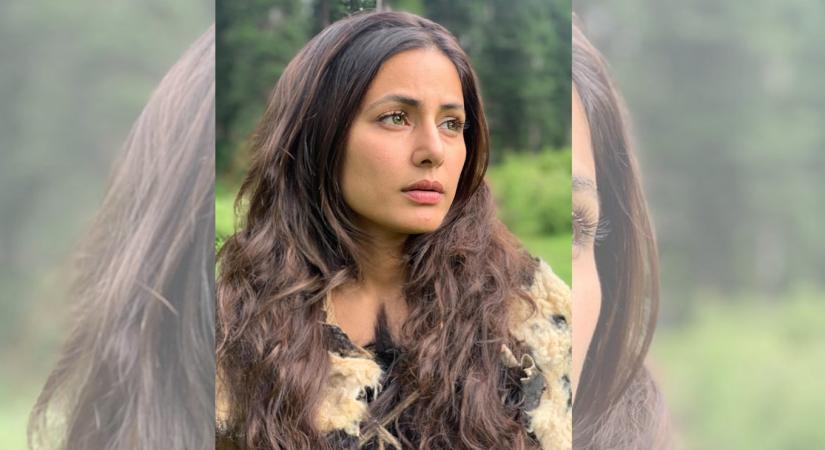 Actress Hina Khan.