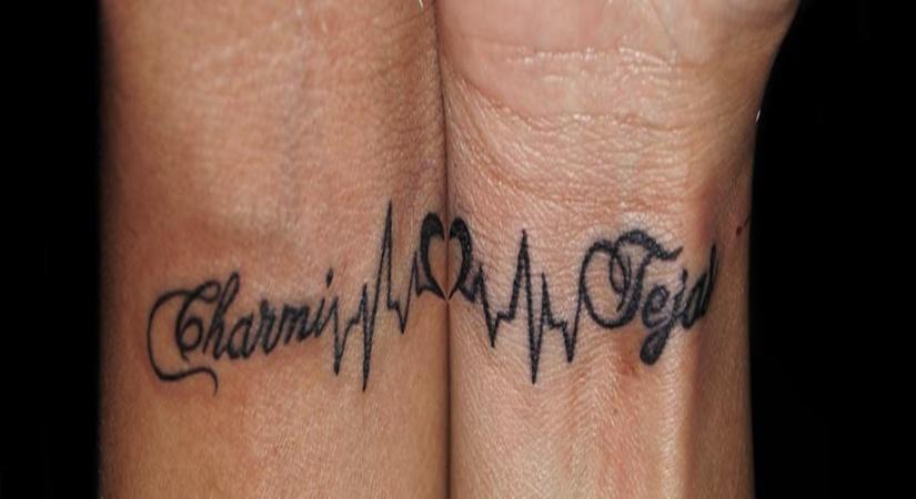 Tattoo of GV heart Union tattoo  custom tattoo designs on  TattooTribescom